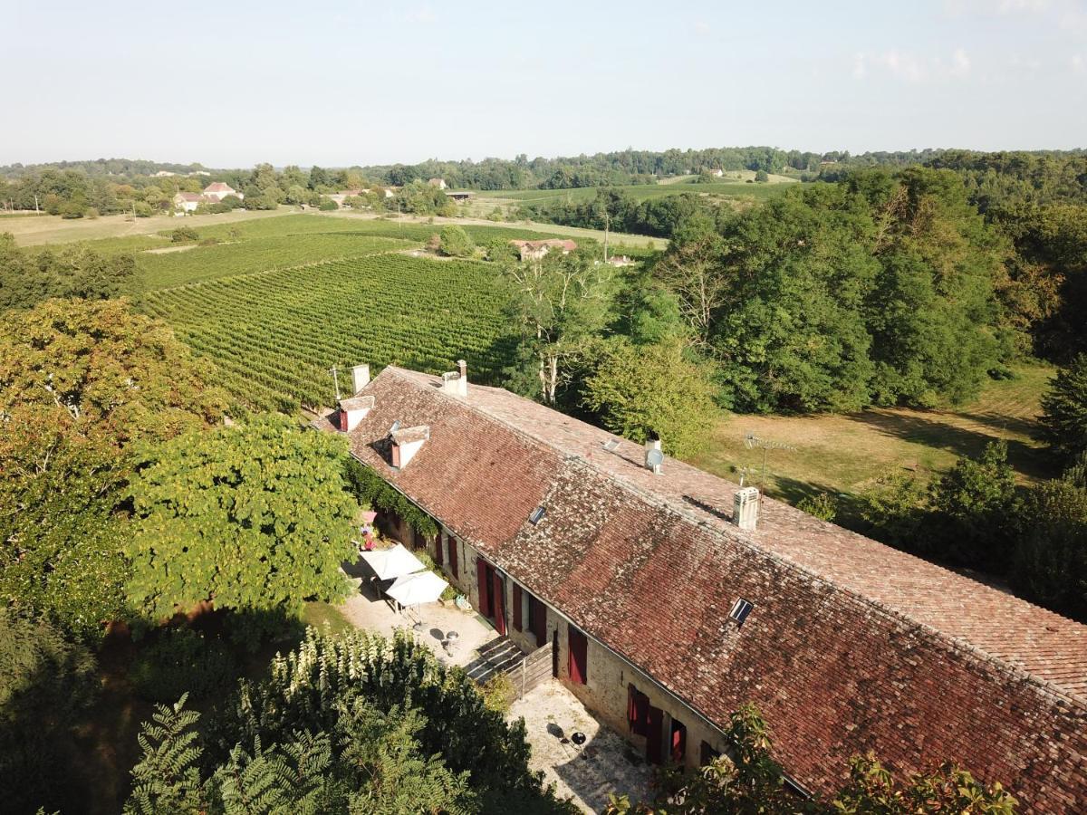 3 gites à la campagne - Bergerac à 5mn - Domaine de Bellevue Cottage Lembras Esterno foto